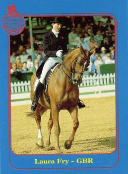 1995 Star Cards Riders of the World #33 Laura Fry Front